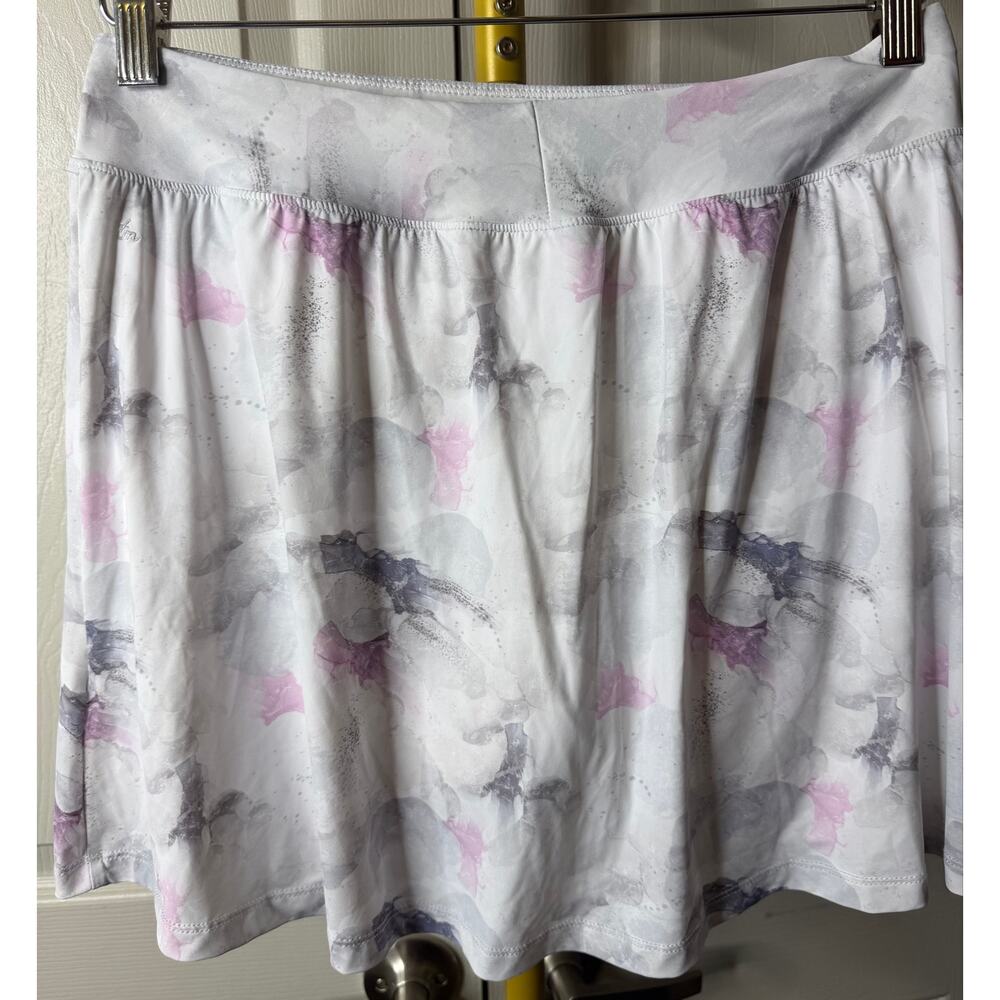 TravisMathew Women's Sapphire Sunrise Golf Skort - Picture 4 of 5